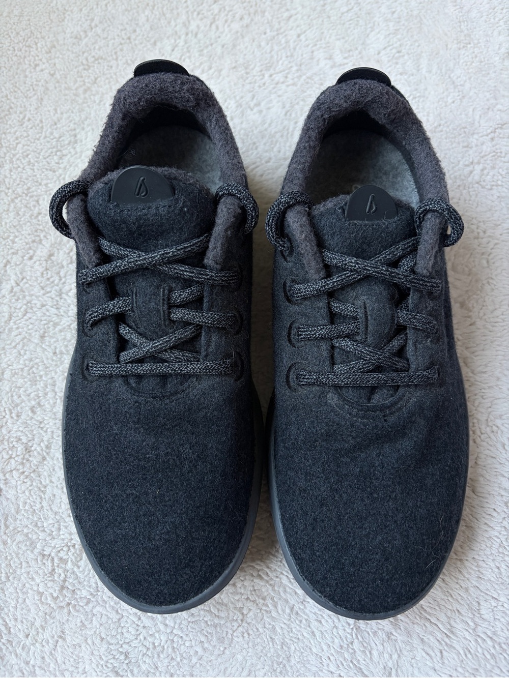 Like New allbirds Wool Runners in Black Women Size 7